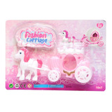 Carruaje Pony Caballo Princesa Niña Juguete Carrito Plastico