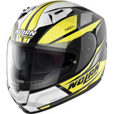 Casco Nolan N60-6 Downshift Amarillo/negro