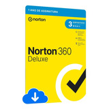 Norton 360 Deluxe 2023 3 Dispositivos, 1 Ano Entrega Rápida