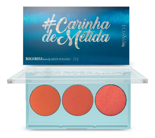 Paleta De Blush #carinhademetida Boca Rosa By Payot