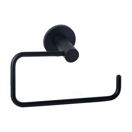 Porta Rollo Papel Baño Accesorio Bronce Inoxidable Negro