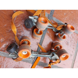 Patin 4 Ruedas Extensibles Con Base  De Metal