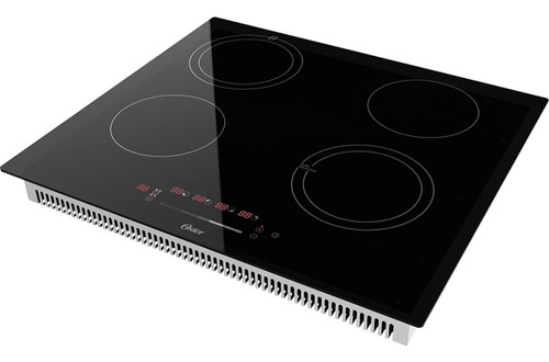 Cooktop Indução 4 Bocas Touchscreen Vidro Preto Oster