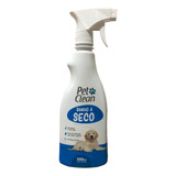 Banho A Seco Liquido Spray 500ml Caes E Gatos Limpa Perfuma