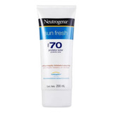 Neutrogena Sun Fresh Fps 70 200 Ml