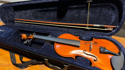 Violin Ancona Vg106 4/4 ¡como Nuevo! Con Hombrera Y Estuche