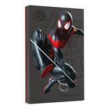 Disco Rigido Externo 2tb Seagate Firecuda Miles Morales Rgb 