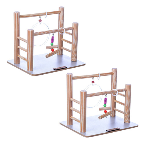 Kit 2 Unidades - Brinquedo Play Playground Mini Natural 