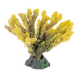 Enfeite De Silicone Soma Coral Acropora Stag Horn Bege