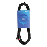 Cable Neon 9002 Kwc 2 Rca A Mini Plug 3,5 Stereo De 6 Metros