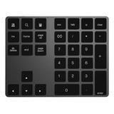 A Batería Recargable Del Teclado Numérico Inalámbrico De