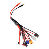 Adaptador De Cabo Divisor De Carregador De Bateria 8 Em 1 Rc