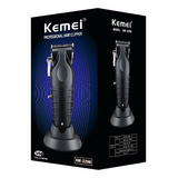 Cortadora De Cabello Eléctrica Kemei -2296, Correa De Peluqu