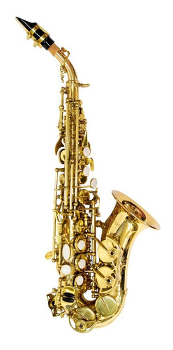 Saxofon Soprano Curvo Prestini Nuevo