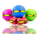 Platillo Pelota Ufo Flat Throw Disc Luces Juguete Para Niños