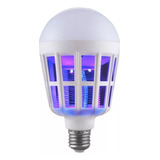 Ampolleta 2 E 1  Led Mata Moscas Mosquitos / Smart Business