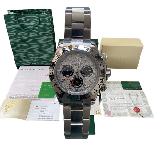  Reloj Rolex Daytona Automático Gris Meteorito 40mm