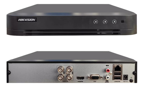 Dvr Hikvision 4 Canales Turbo H265 Acusense Serie 7200