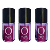 3pack Aceite Para Cutícula Aroma Rosas 15ml - Organic Nails
