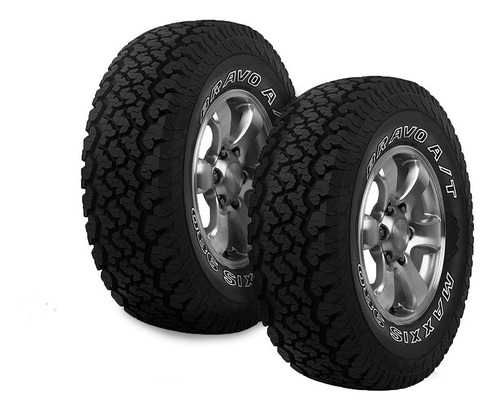 Pack 2 Llantas Lt255/70r16 Maxxis Bravo At980 115s