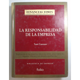Responsabiliad De La Empresa, La - Vol. 26 - Cannon, Tom