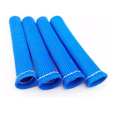 Kit Protectores Térmicos 4 Capuchón Cables Bujias Azul