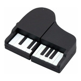 Pen Drive 32 Gb. En Forma De Instrumentos Piano Negro 