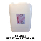 Keratina Artesanal. Libre De Sal Y Parabenos. 20 Lts 