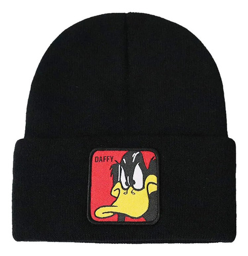 Gorro De Punto Pato Lucas Looney Tons Daffy Duck Bordado 