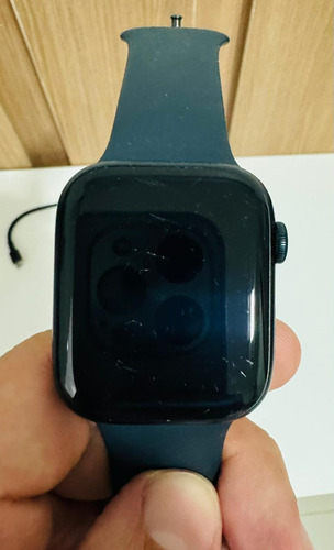 Apple Watch Series 9 Gps  Caixa Meia-noite  45 Mm