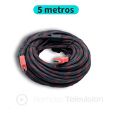 Cable Hdmi 5 Metros Full Hd Ps4 Ps3 Xbox 360 Laptop Tv Pc