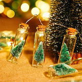 Botella De Deseos Con Led Decoracion De Arbol De Navidad Luc