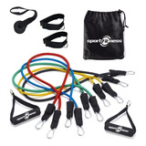 Bandas Tubulares Resistencia Sport Fitness Gym Kit 10 Piezas