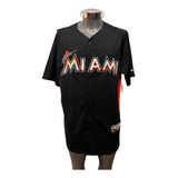 Jersey Original Majestic Mlb Beisbol Marlines Miami Marlins