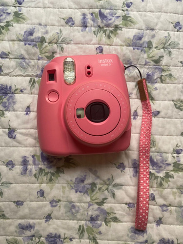 Camara Fujifilm Instax Mini 9 Color Rosa+ Funda + Nuevo 