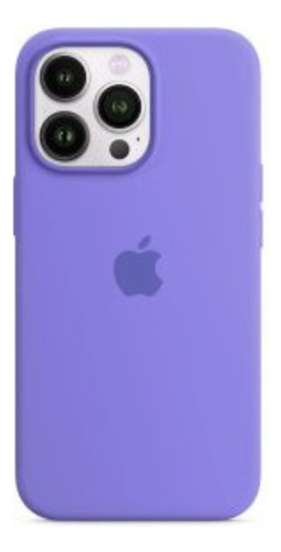 Funda Silicone Case Para iPhone Lila