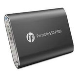 Unidad De Estado Sólido Externo Ssd Hp 500gb P500 Negro