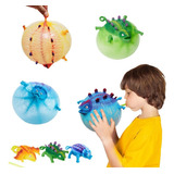 Globos Inflables Tpr Para Niños Forma Dinosaurios 12 Piezas