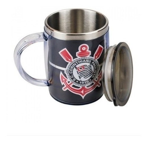 Copo Caneca Térmica P\ Chopp Cerveja C\ 450ml Times Tampa