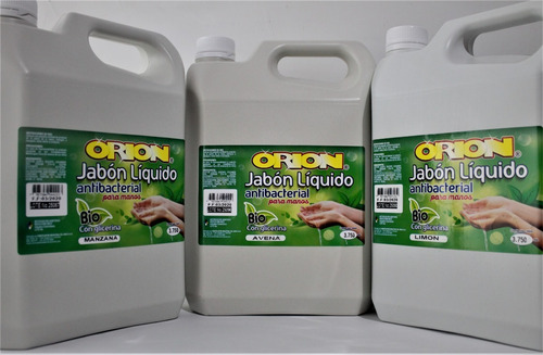 Jabon Liquido Antibacterial Para Manos Bio Y Con Glicerina