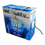 Rollo Cable Utp 100mts Cat 5e Exterior 4 Pares Ofgold!!