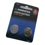 Bateria Pila Cmos Manhattan Cr2032 Litio 2baterias 3v 432528