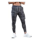 Pantalón Jogger Cargo Jeans For Hombre Casual A