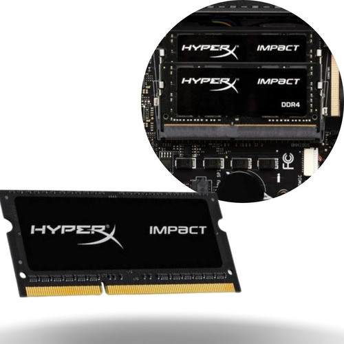 Memória Ram Impact 8gb Hyperx Ddr4 2666 Para Notebook Gamer