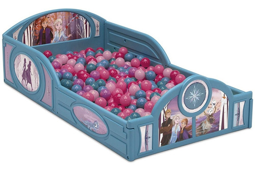 Cama Camita Infantil Frozen 2 Play Area 2 En 1 Juegos Niñas