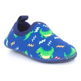 Calçado Neoprene Infantil Meninos Ufrog Jacaré Azul Praia