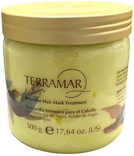 Mascarilla Intensiva Capilar Terramar Jumbo 500 Gramos