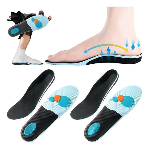 2par Plantillas Para Fascitis Plantar Plantillas Ortopédicas | MercadoLibre