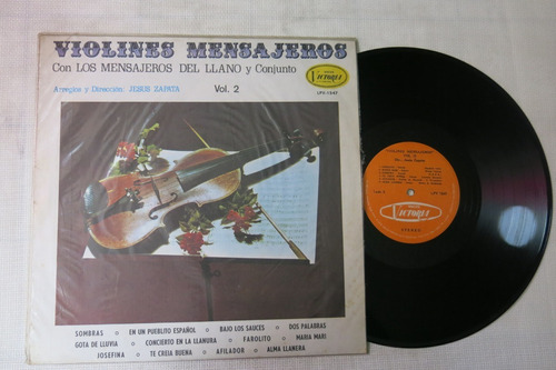 Vinyl Vinilo Lp Acetato Violines Mensajeros Vol 2 Llanera 