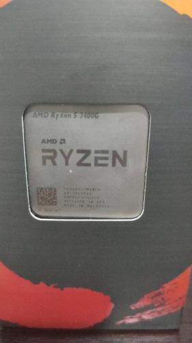 Procesador Amd Ryzen 5 3400g De 4 Núcleos Y 4.2ghz 